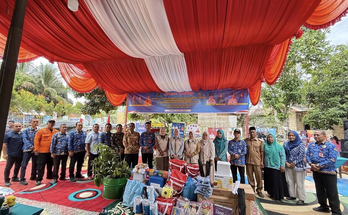TP PKK KABUPATEN PADANG LAWAS UTARA MELAKSANAKAN KUNJUNGAN SEKALIGUS MENINJAU PERSIAPAN MONITORING PKK KE DESA BINAAN KATEGORI POLA ASUH ANAK DAN REMAJA (PAAR) TAHUN 2026